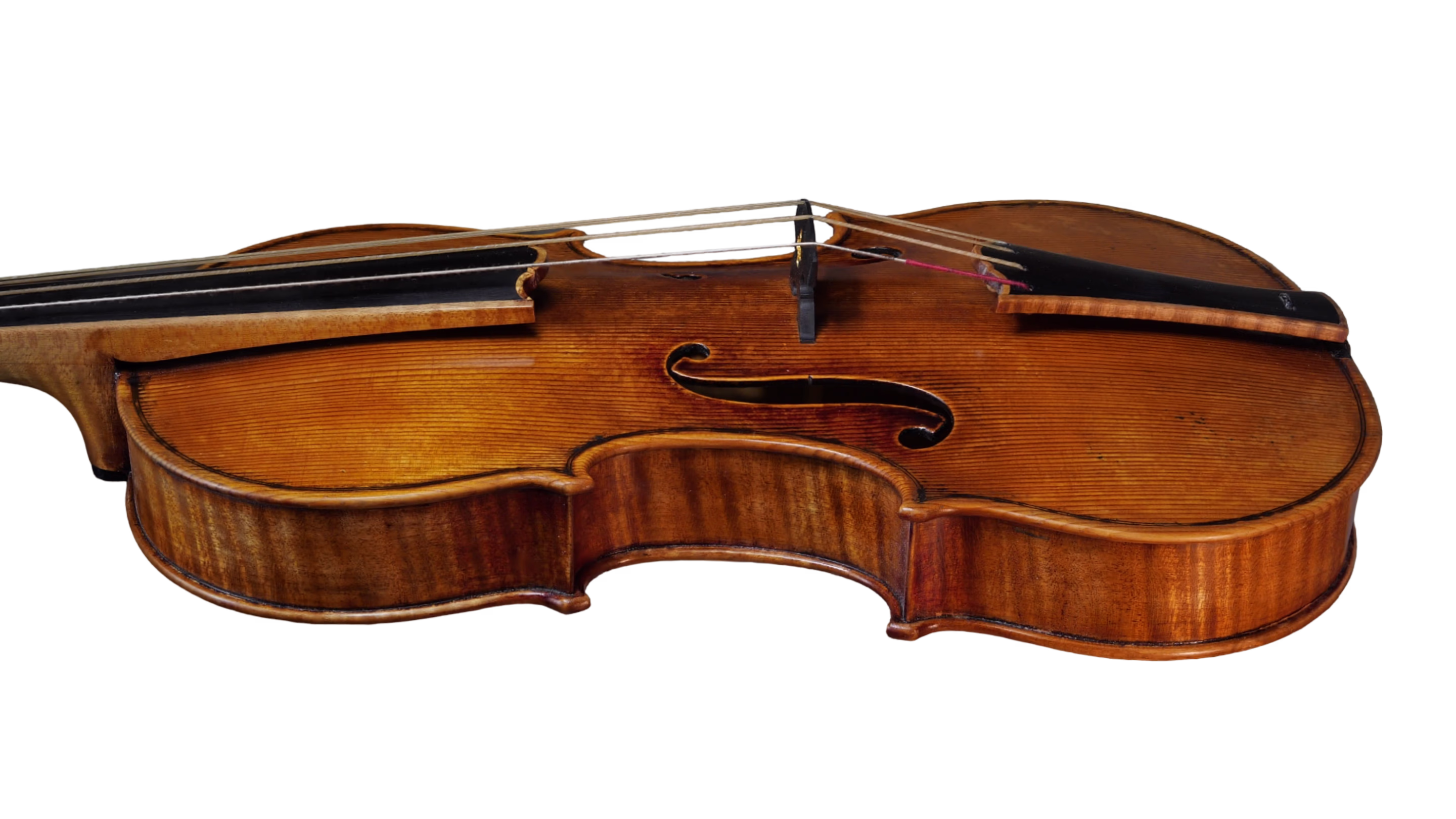 The workbench at Badiarov Violins in The Hague