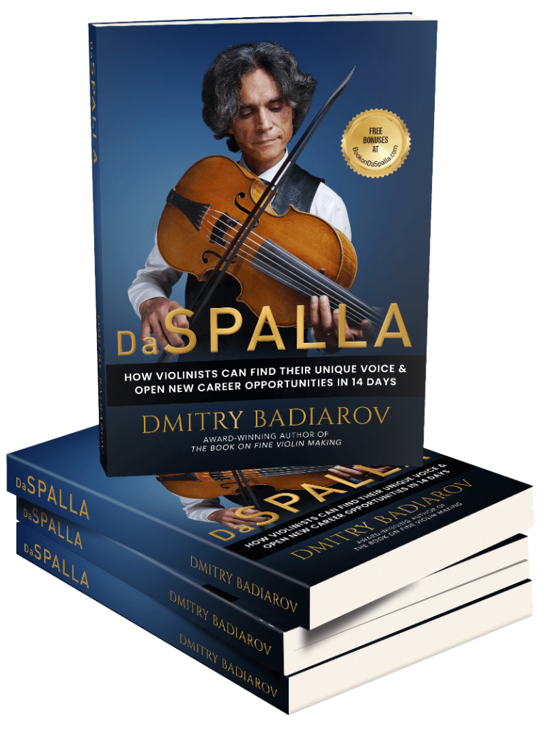 Badiarov Book on Violoncello da Spalla
