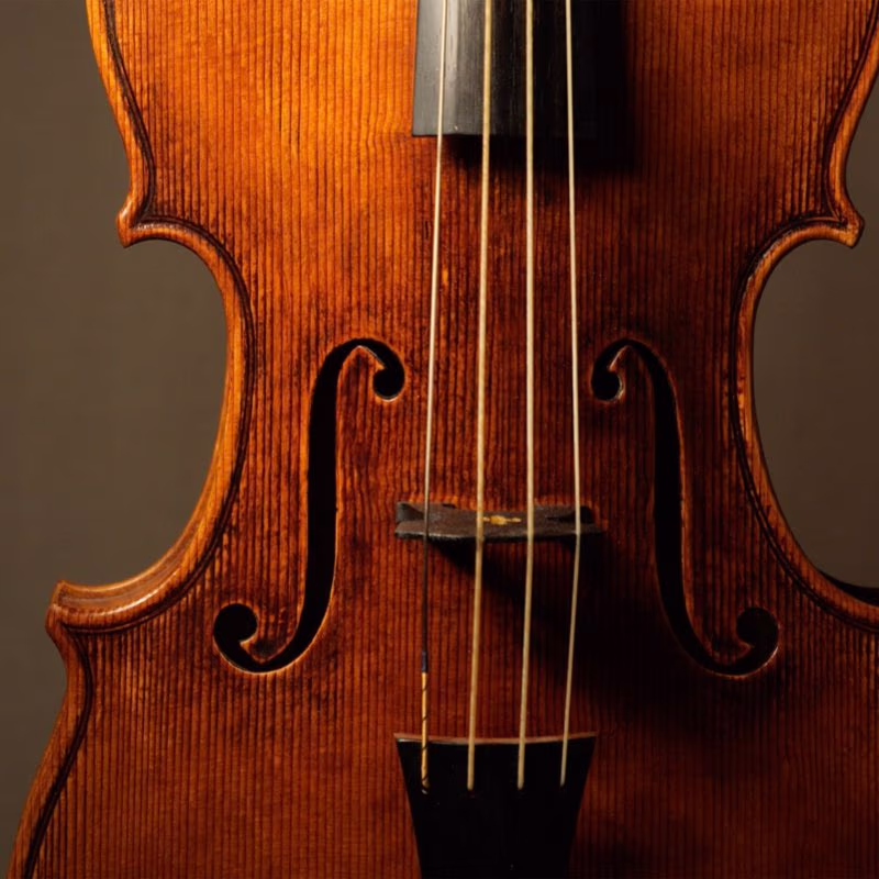 A chant translated into viola form